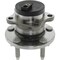 Centric Parts Hub & Bearing Assembly W/Integral Abs, 407.61005E 407.61005E - alternate 7